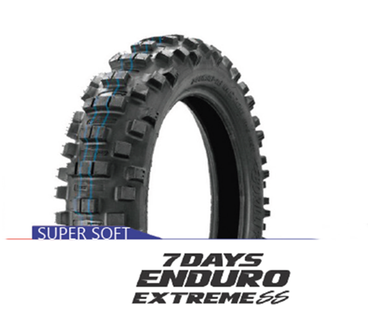 CUBIERTA BORILLI 140/80-18 ENDURO SOFT 7 DAYS